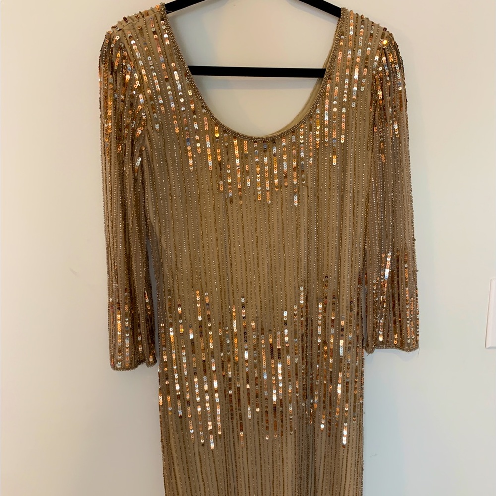 Pissarro Nights Golden Dress